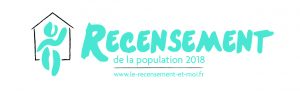 Logo INSEE recensement de la population 2018